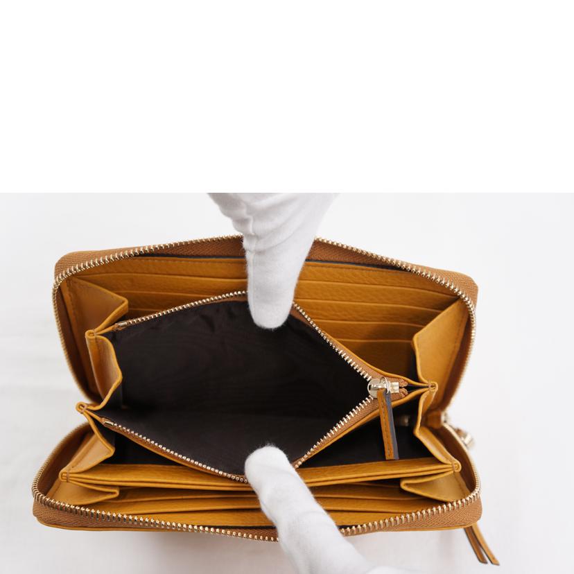 GUCCI グッチ/レザーラウンドファスナーウォレット/323397//2149/SAランク/67
