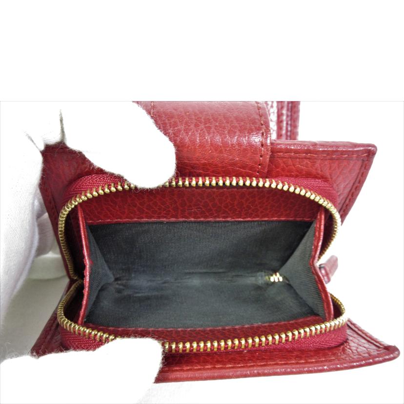 GUCCI グッチ/GGマーモント コンパクトジップ財布/523193//114*/Bランク/70