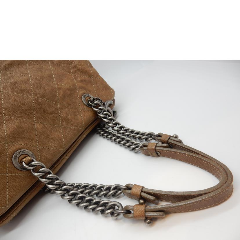 CHANEL シャネル/マトラッセショルダーバッグ/キャビアスキン/ベージュ//15685514/Bランク/02