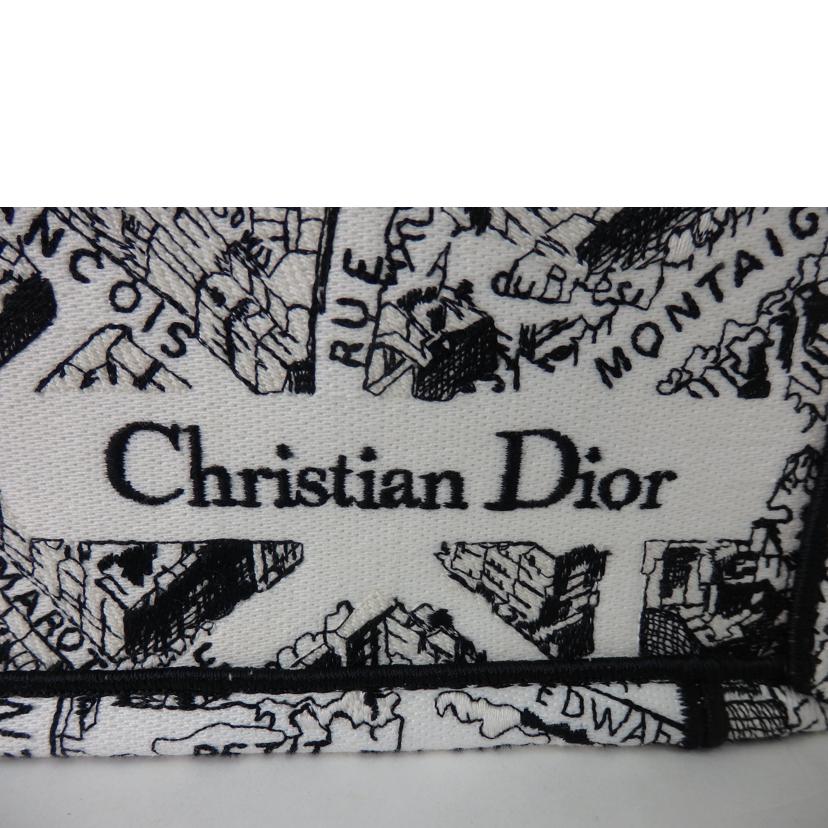 Christian Dior クリスチャン ディオール/プランドゥ パリ エンブロイダリー/白×黒/M1296ZOMP_M041 //50-*******/SAランク/84