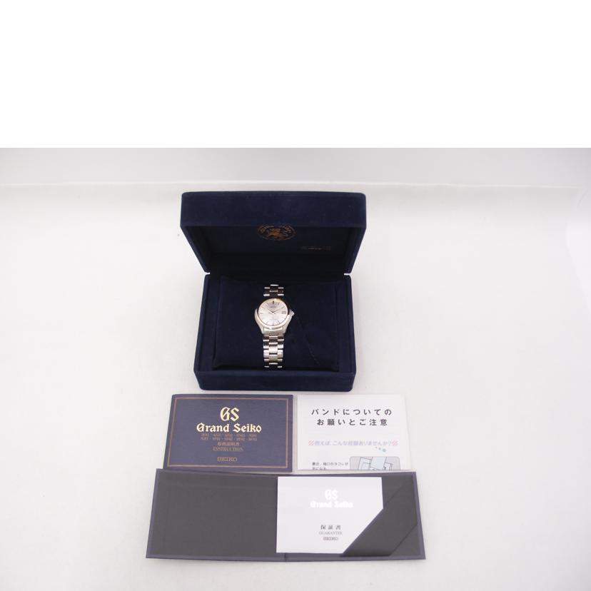 SEIKO セイコー 腕時計 9F62-0A20 18KT×ステンレス Grand Seiko シルバー文字盤/グランドセイコー/デイト/クォーツ/SBGX002//14N***/SAランク/69
