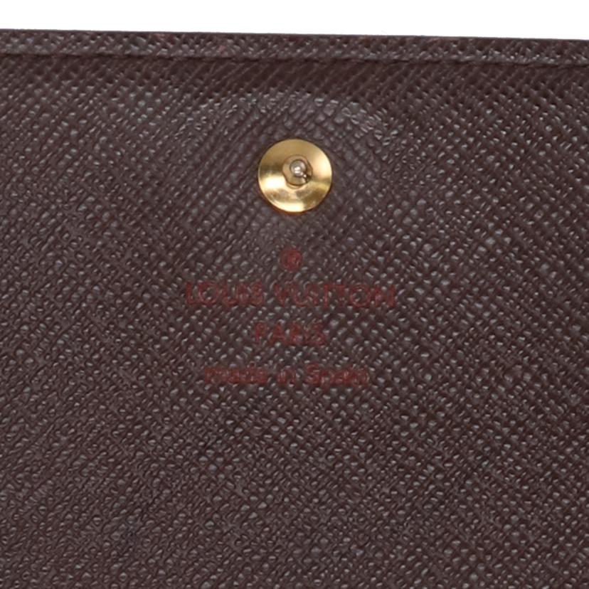 LV ルイ・ヴィトン/ポルトフォイユ・トレゾール/ダミエ/エベヌ/N61736//CA4***/ABランク/05