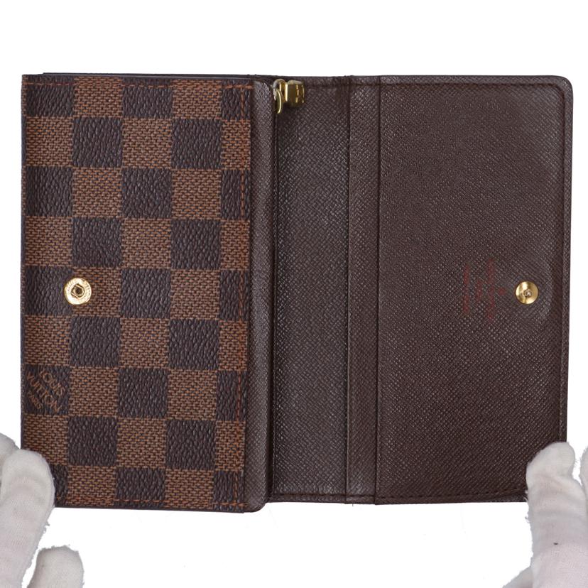 LV ルイ・ヴィトン/ポルトフォイユ・トレゾール/ダミエ/エベヌ/N61736//CA4***/ABランク/05