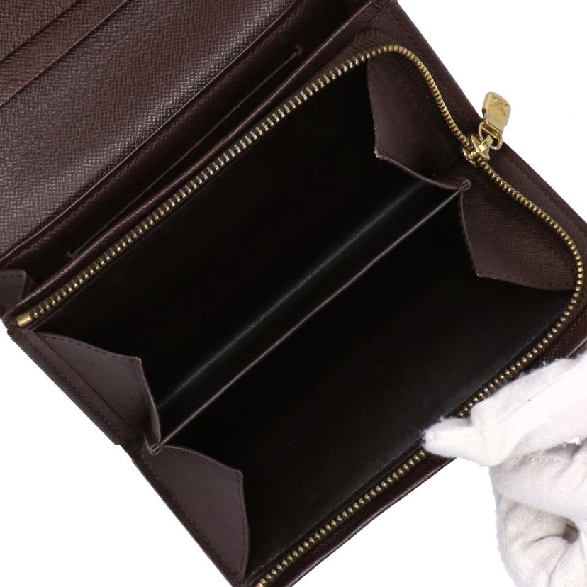 LV ルイ・ヴィトン/ポルトフォイユ・トレゾール/ダミエ/エベヌ/N61736//CA4***/ABランク/05