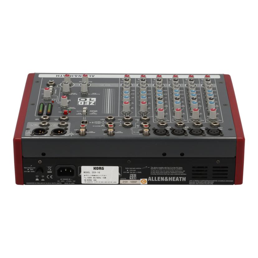 ALLEN&HEATH アレンアンドヒース/アナログミキサー/ZED-10//193587/Bランク/70