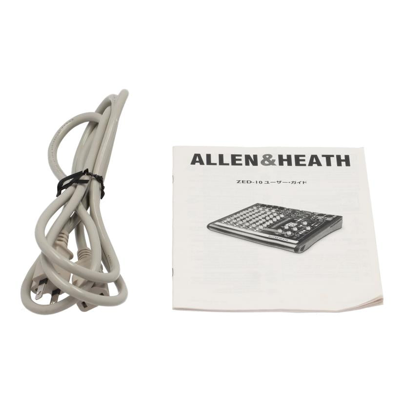 ALLEN&HEATH アレンアンドヒース/アナログミキサー/ZED-10//193587/Bランク/70