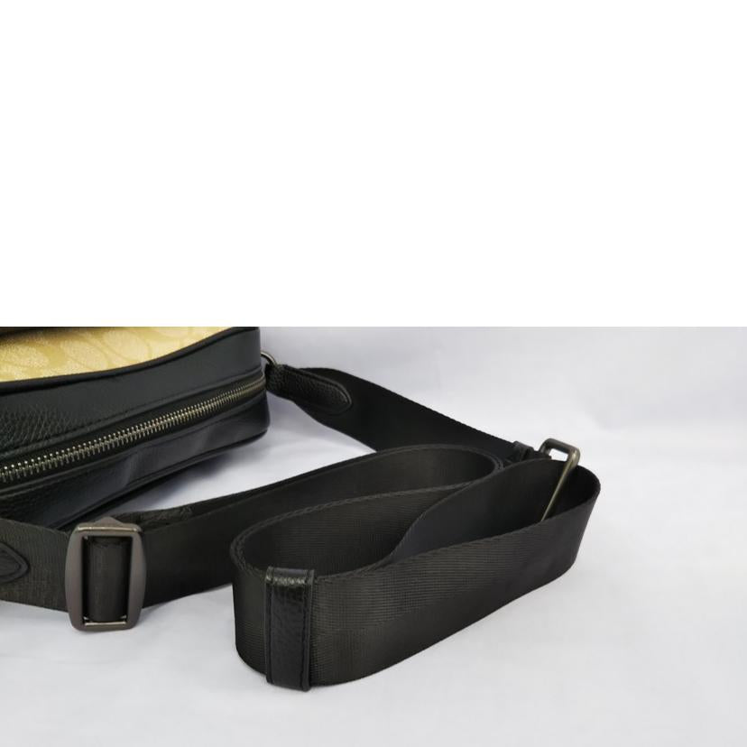 COACH コーチ/レザーシグネチャー ブルックリン クロスボディショルダーバック /C6080//G2122/SAランク/07