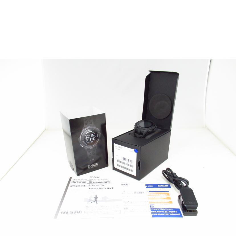 EPSON/ランニングウォッチ//J-300//J30B102130/ABランク/63