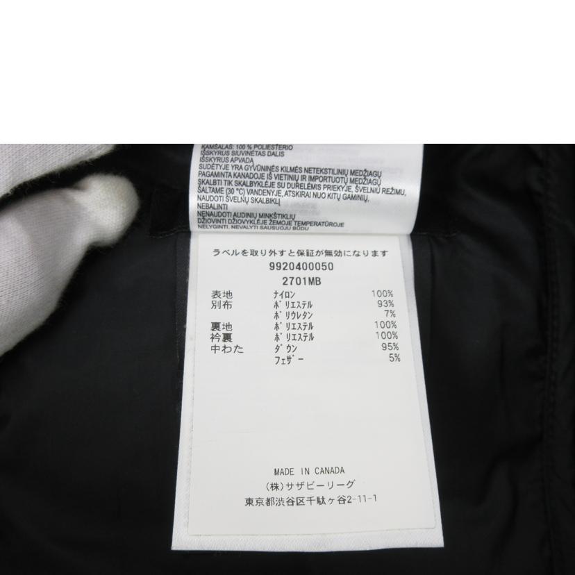 DANADA GOOSE カナダグース/カナダグース 2701MB ライトダウンJKT XS/2701MB//ABランク/70
