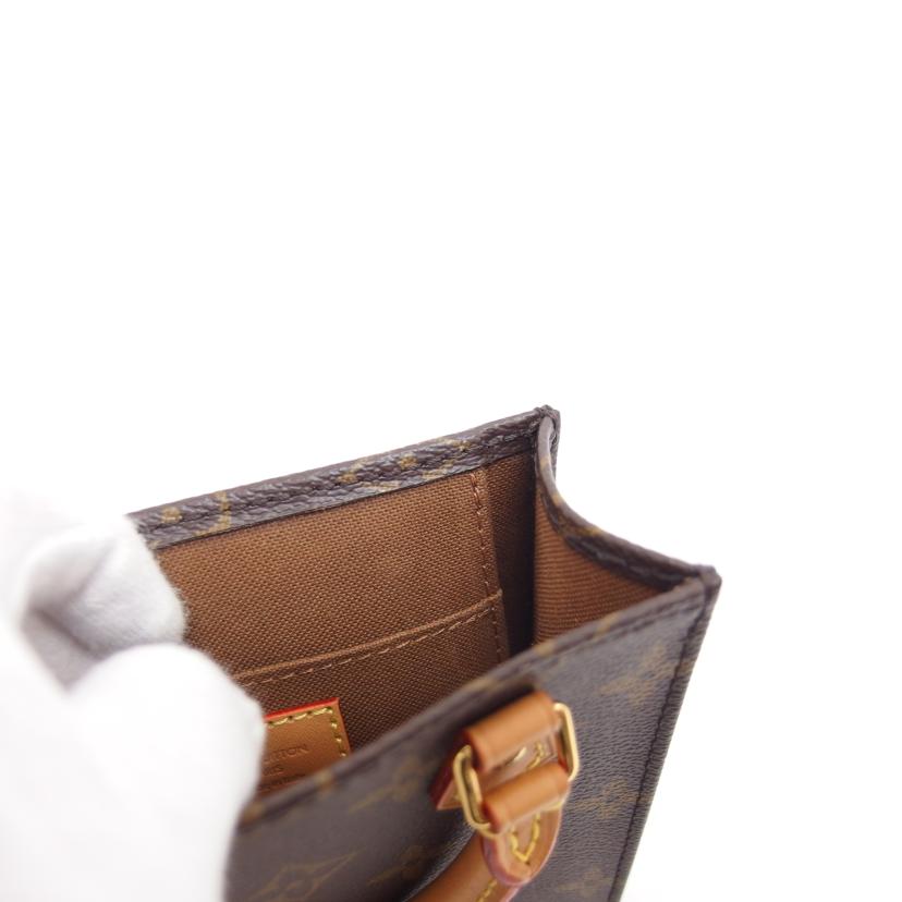 LV ルイ・ヴィトン ショルダーバッグ ハンドバッグ /プティット・サックプラ/モノグラム/M81295//FK0***/ABランク/04