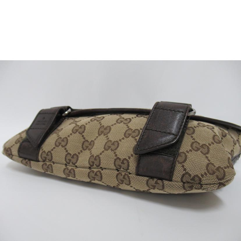 GUCCI/ウエストポーチ/GGキャンバス/145851//205027/Bランク/63