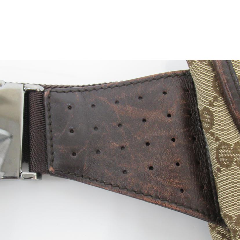 GUCCI/ウエストポーチ/GGキャンバス/145851//205027/Bランク/63