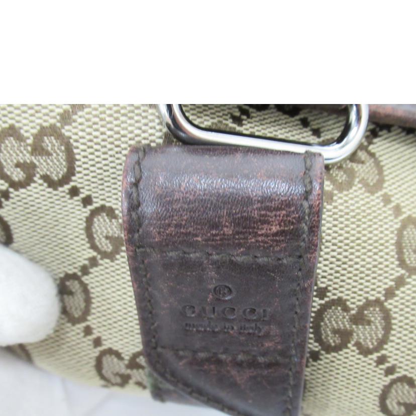 GUCCI/ウエストポーチ/GGキャンバス/145851//205027/Bランク/63
