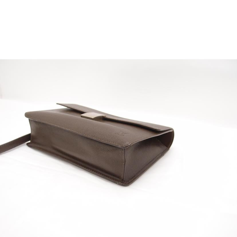 LOUIS VUITTON ルイヴィトン ルイ・ヴィトン レザー セカンドバック クラッチバッグ 茶 メンズ/セレンガ/タイガ/グリズリ/M30782//CA0***/ABランク/69