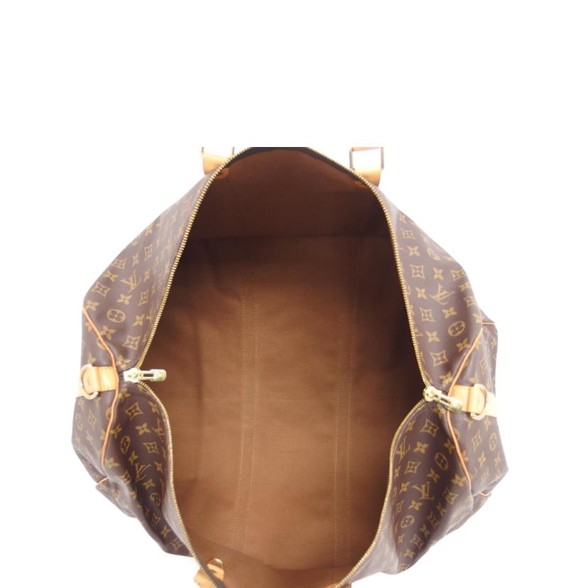 LV ルイ・ヴィトン ボストンバッグ ショルダーバッグ ハンドバッグ 肩掛け 旅行カバン ブラウン/キーポル・バンドリエール60/モノグラム/M41412//TH0***/Bランク/04