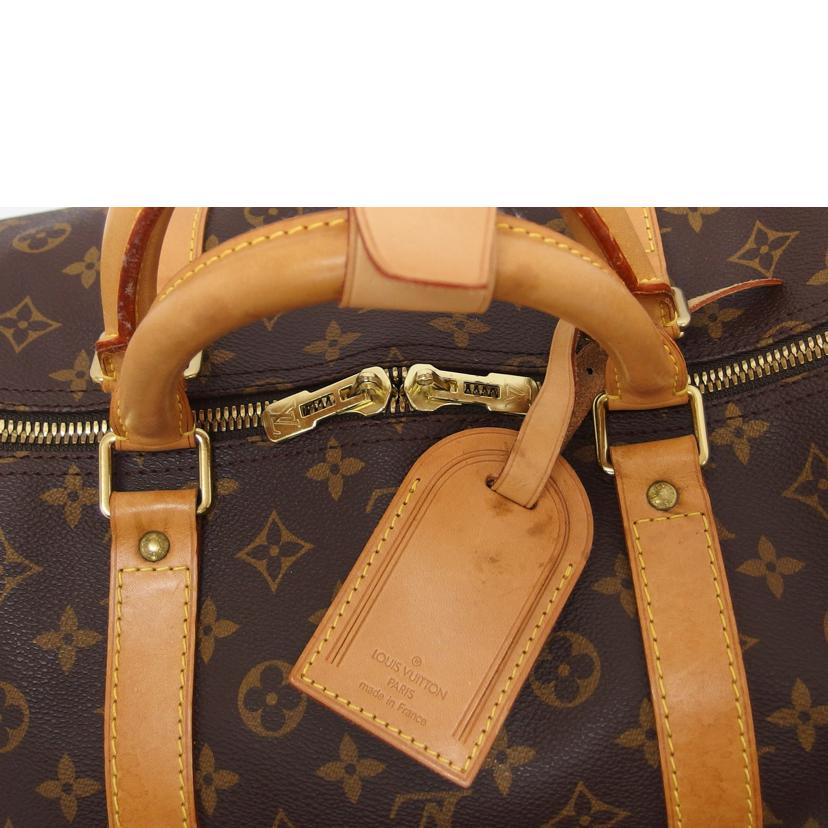 LV ルイ・ヴィトン ボストンバッグ ショルダーバッグ ハンドバッグ 肩掛け 旅行カバン ブラウン/キーポル・バンドリエール60/モノグラム/M41412//TH0***/Bランク/04