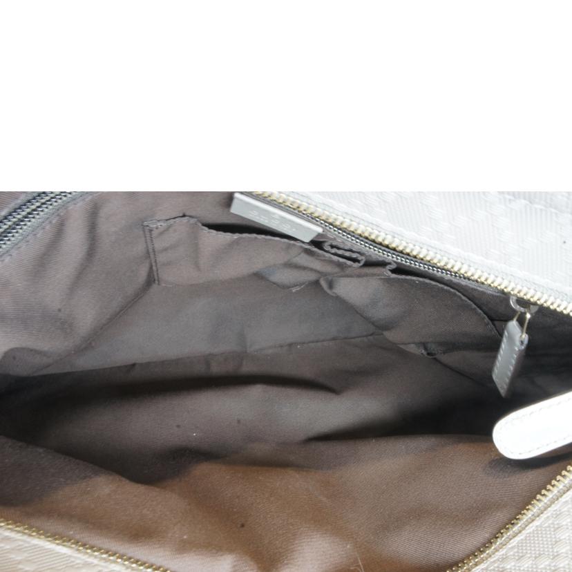 GUCCI グッチ/ディアマンテPVCショルダーバッグ/グレー/201446//002***/Aランク/92