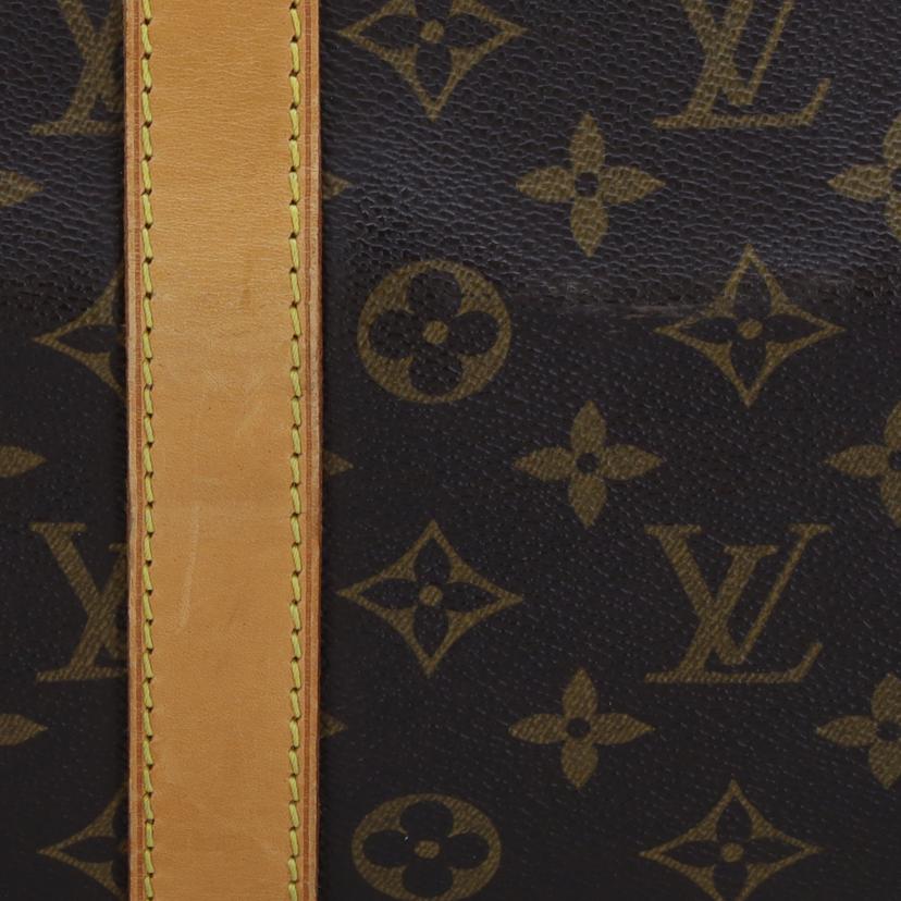 LOUIS VUITTON ルイヴィトン ルイ・ヴィトン ビトン ショルダーバッグ ハンドバッグ トートバッグ 2wayバッグ ボストンバッグ トラベルバッグ 2wayバッグ ブラウン メンズ レディース 定番 人気 LV 斜め掛け 肩がけ/キーポル・バンドリエール 55/モノグラム /M41414//SP0***/Bランク/93