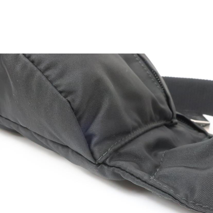 PRADA プラダ/ウエストポーチ ボディバッグ ナイロン 黒 ブラック//Bランク/65