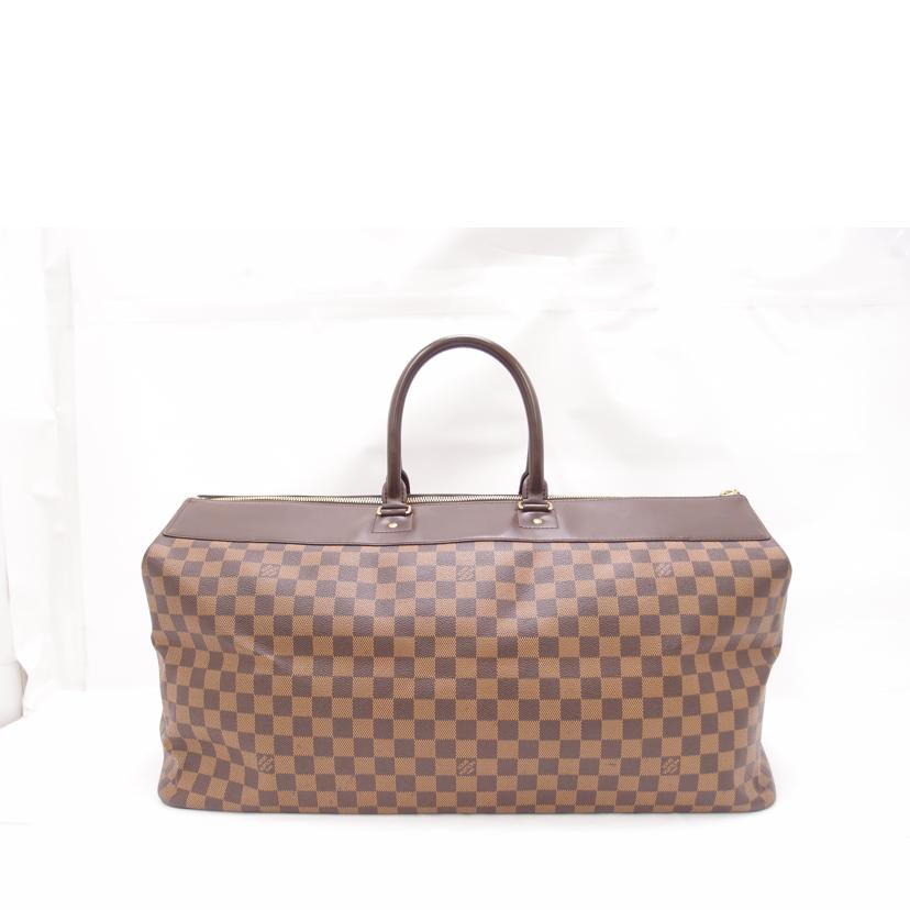 LOUIS VUITTON ルイヴィトン ルイ・ヴィトン ビトン 市松模様 ブラウン 茶 トラベルバッグ ボストンバッグ ハンドバッグ トートバッグ メンズ レディース 定番 人気 LV /グリニッジGM/ダミエ・エベヌ /N41155//AR0***/ABランク/69
