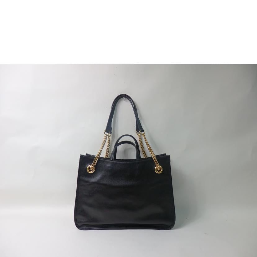 GUCCI グッチ/1955ホースビットレザー2wayバッグ/ゴールド金具/黒/621144//493075/SAランク/84