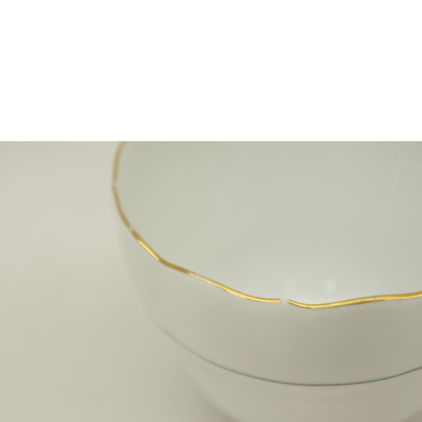 MEISSEN マイセン/金彩・2種類の花 2客セット//ABランク/05