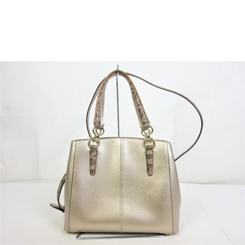 COACH コーチ/ミネッタクロスボディ メタリックアンドエキゾチック/F55517//G16**/ABランク/70