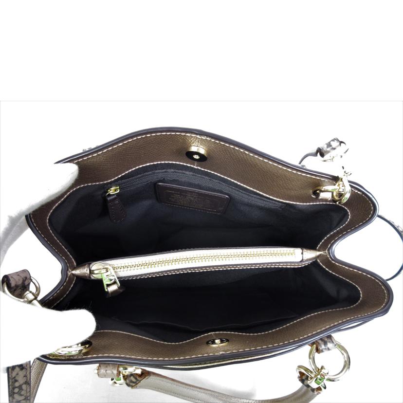 COACH コーチ/ミネッタクロスボディ メタリックアンドエキゾチック/F55517//G16**/ABランク/70