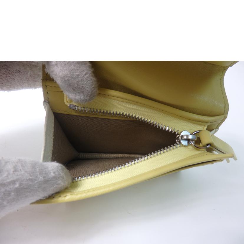 JIMMY CHOO ジミーチュウ/スタースタッズ付レザーコンパクトウォレット/マルチカラー/HANNE.UUF//TCC3N2/SAランク/84