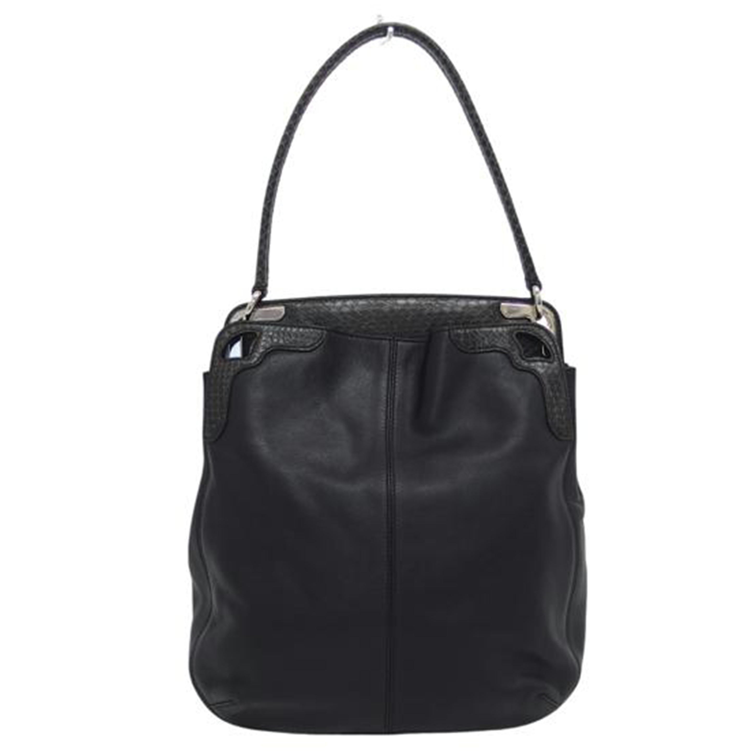 Cartier カルティエ パイソン レザー/マルチェロ/ワンショルダーバッグ/ブラック//Aランク/04