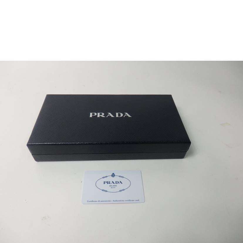 PRADA プラダ/サフィアーノラウンドファスナー長財布/FUOCO/1ML506//42/Bランク/84