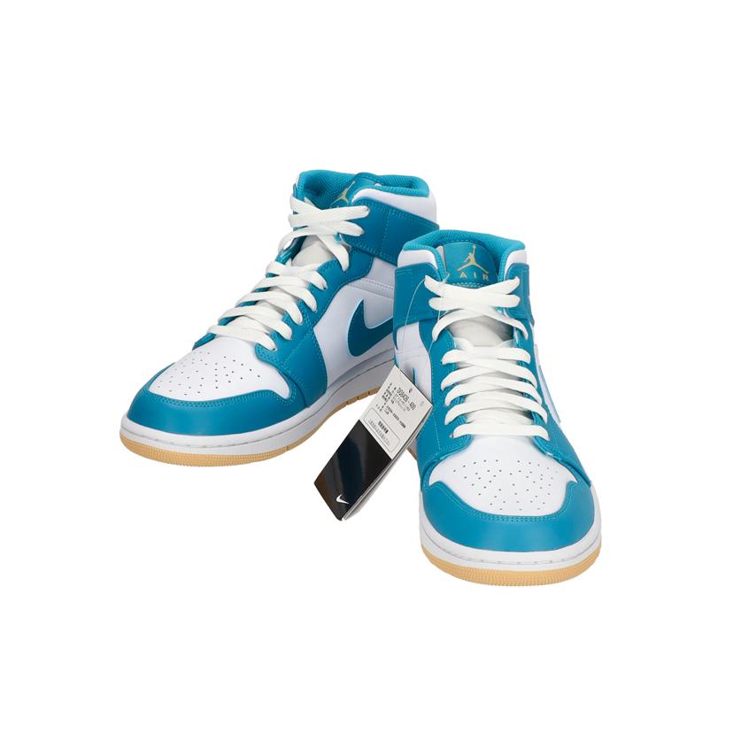 NIKE/エアジョーダン1MIDアクアトーン/DQ8426-400//00196604817073/Aランク/85