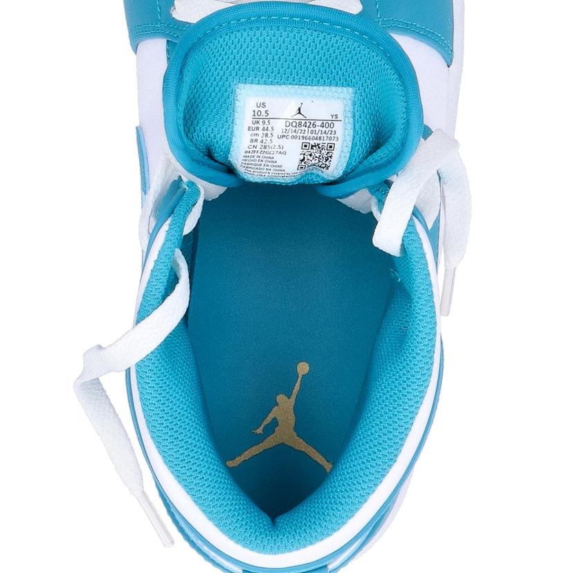 NIKE/エアジョーダン1MIDアクアトーン/DQ8426-400//00196604817073/Aランク/85