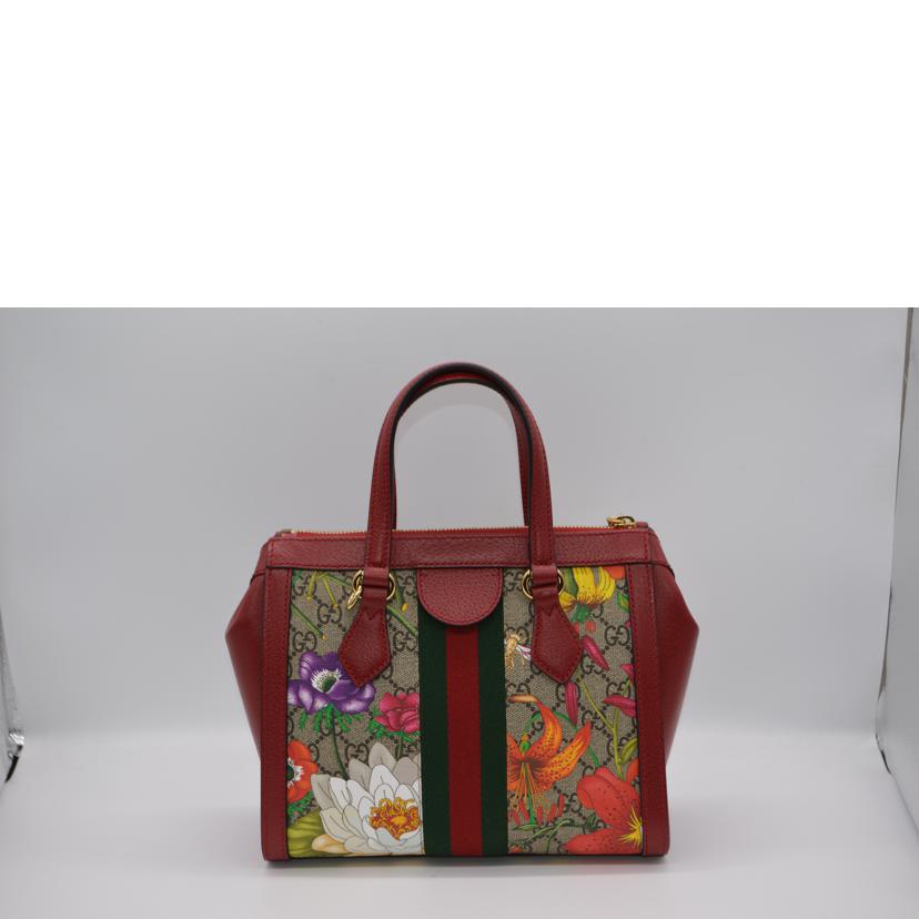 GUCCI グッチ/オフディアGGフローラル2wayレザーハンド/547551//520981/SAランク/89