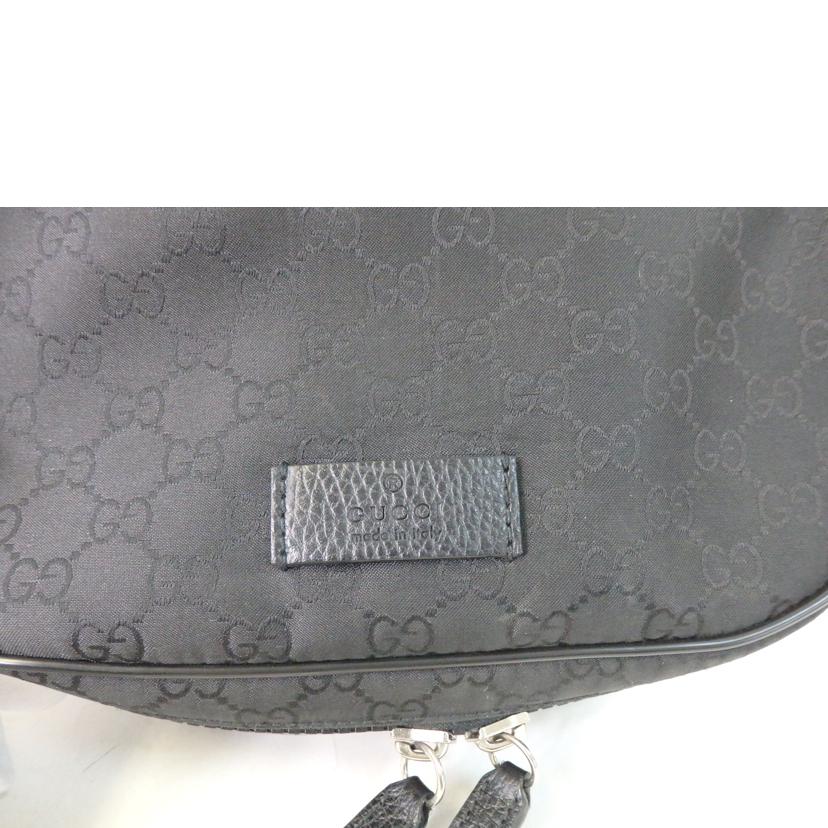 GUCCI グッチ/GG柄/ナイロンウエストポーチ・ボディバッグ/449182//204***/Bランク/84
