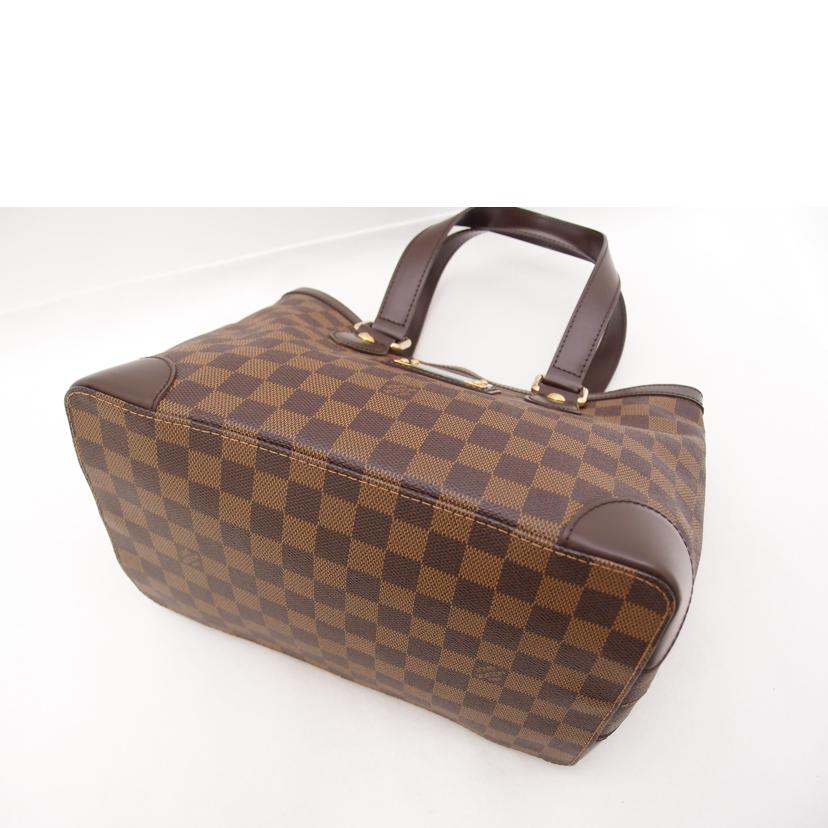 LOUIS VUITTON ルイヴィトン ルイ・ヴィトン ビトン 市松模様 ブラウン 茶 ショルダーバッグ ハンドバッグ トートバッグ レディース 定番 人気 LV 肩がけ/ハムステッドPM/ダミエ・エベヌ /N51205//MI2***/SAランク/69