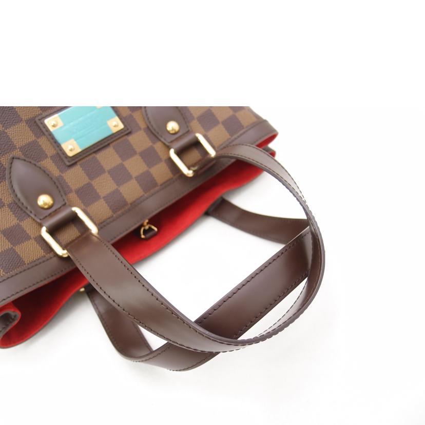 LOUIS VUITTON ルイヴィトン ルイ・ヴィトン ビトン 市松模様 ブラウン 茶 ショルダーバッグ ハンドバッグ トートバッグ レディース 定番 人気 LV 肩がけ/ハムステッドPM/ダミエ・エベヌ /N51205//MI2***/SAランク/69