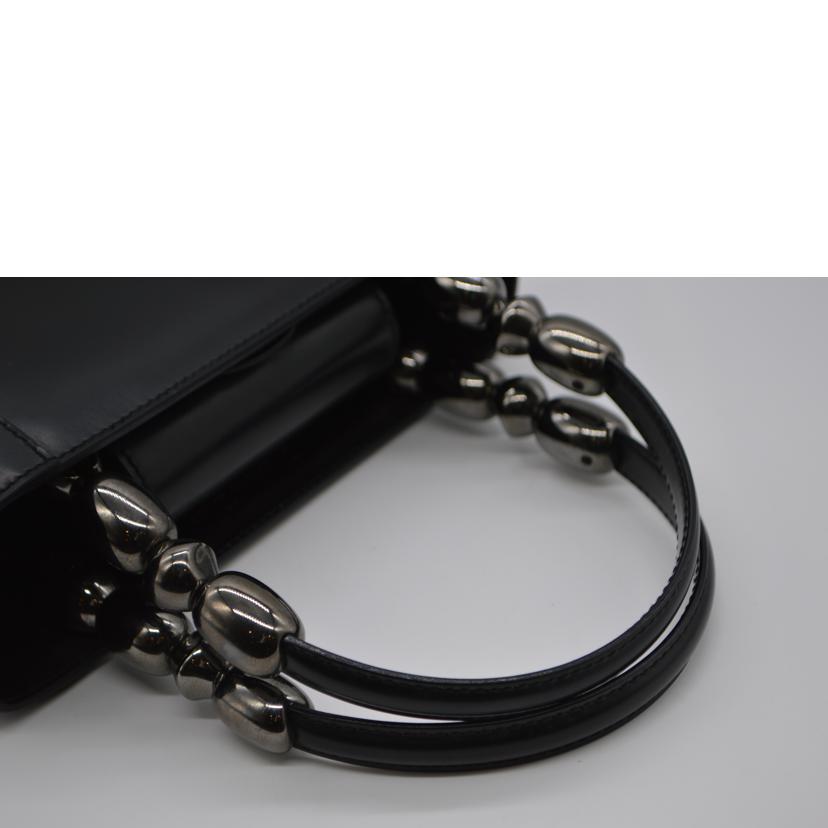 Christian Dior クリスチャンディオール/マリスパールスモールレザーハンド/ノワール//MA-1919/ABランク/89