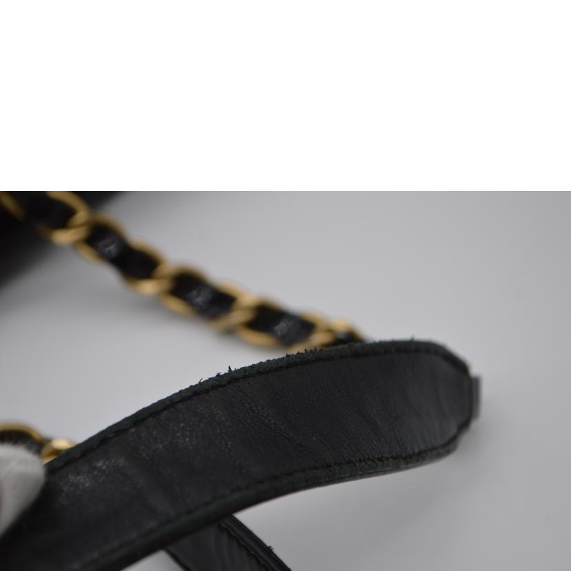 CHANEL シャネル/ココマークパンチングパテントショルダーレザートート//8756755/Bランク/89