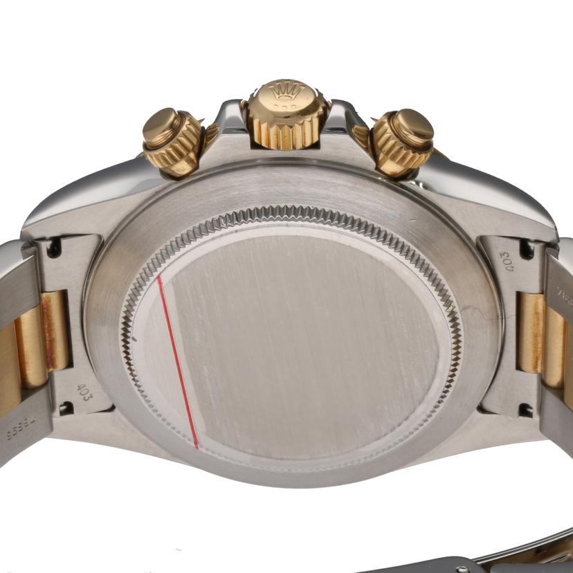 ROLEX ロレックス 腕時計 1996年頃製造 新品仕上済 ステンレス K18YG コンビ クロノグラフ メンズ/コスモグラフ・デイトナ・8Pダイヤ/T番/16523//T813249(1996)/ABランク/75