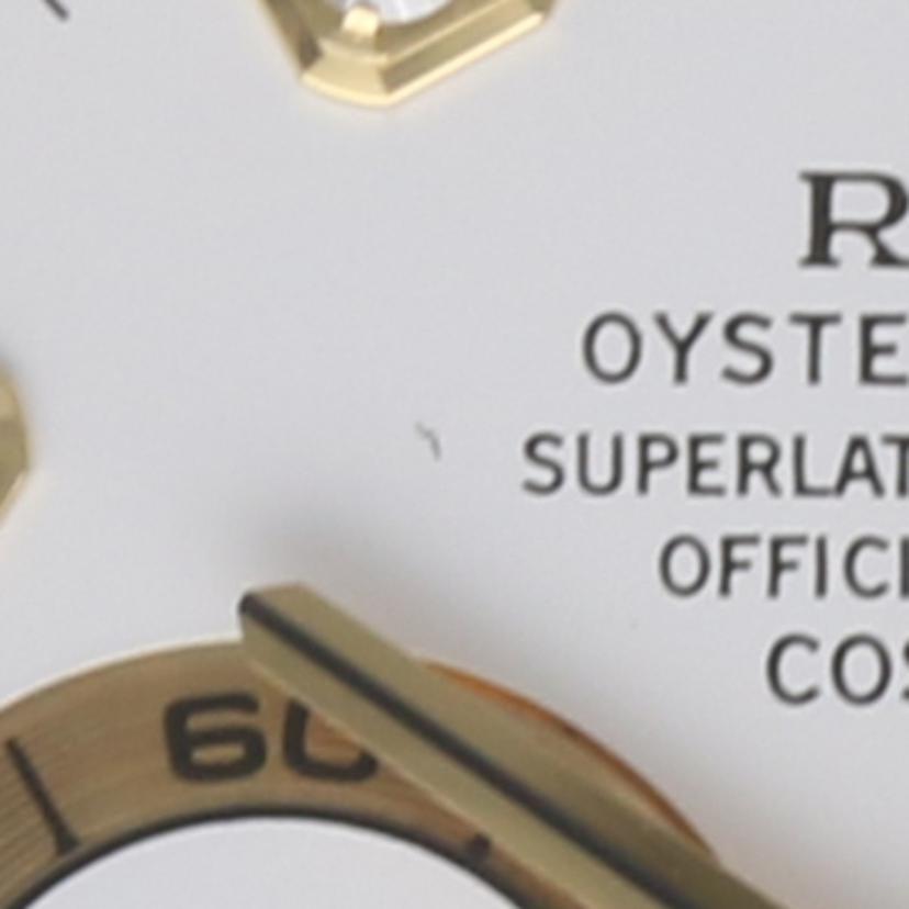 ROLEX ロレックス 腕時計 1996年頃製造 新品仕上済 ステンレス K18YG コンビ クロノグラフ メンズ/コスモグラフ・デイトナ・8Pダイヤ/T番/16523//T813249(1996)/ABランク/75