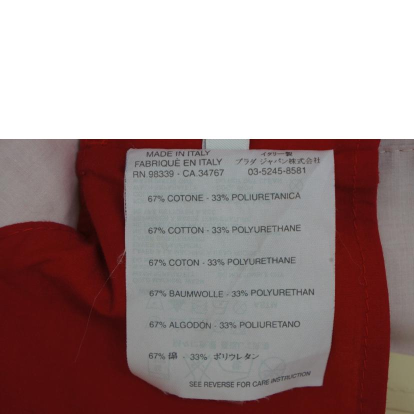 PRADA プラダ/プラダ ステンカラーコート RED/2211G//ABランク/09