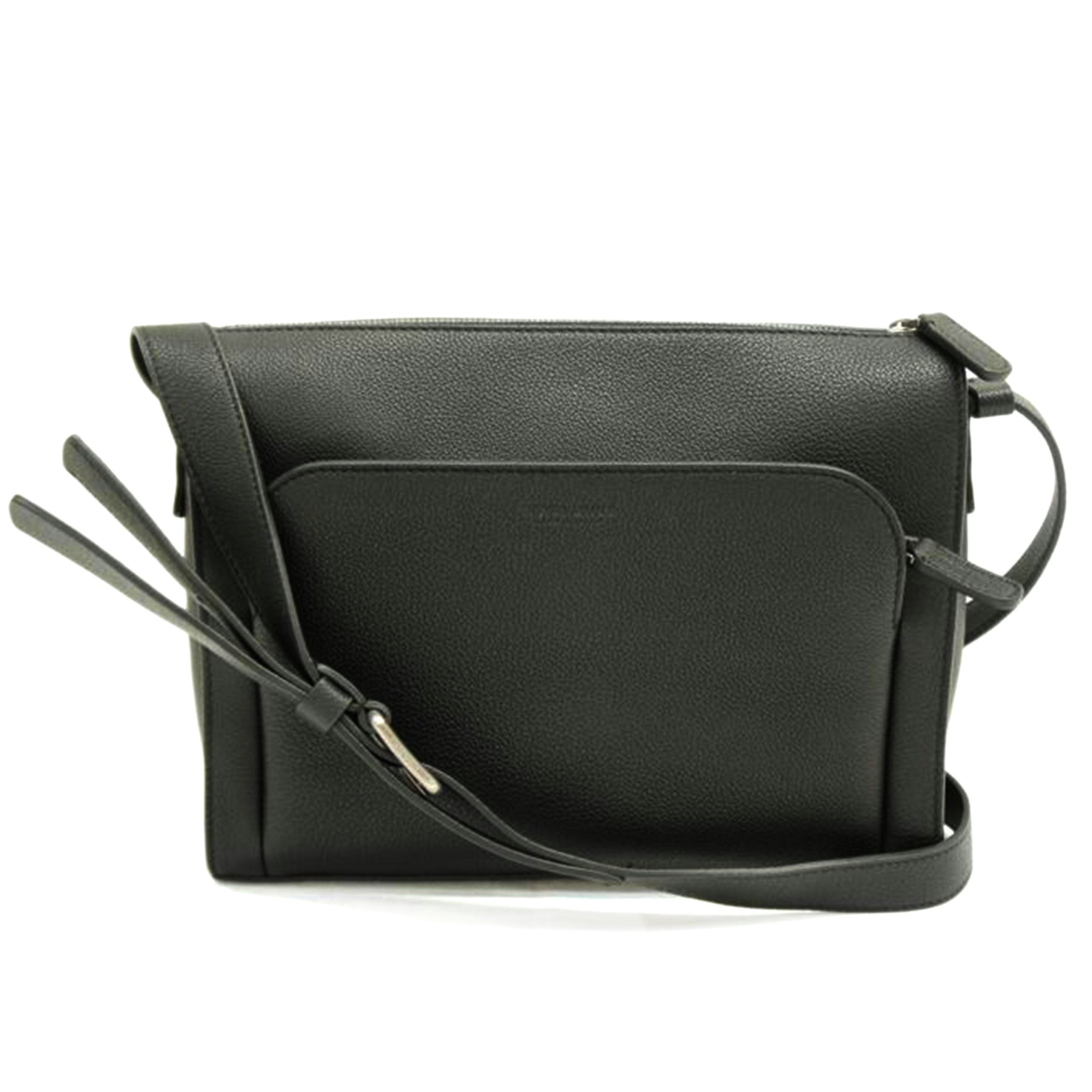 GIORGIO ARMANI ジョルジオアルマーニ/レザーメッセンジャーバッグ/Y2M197 YDZ1J//Aランク/05