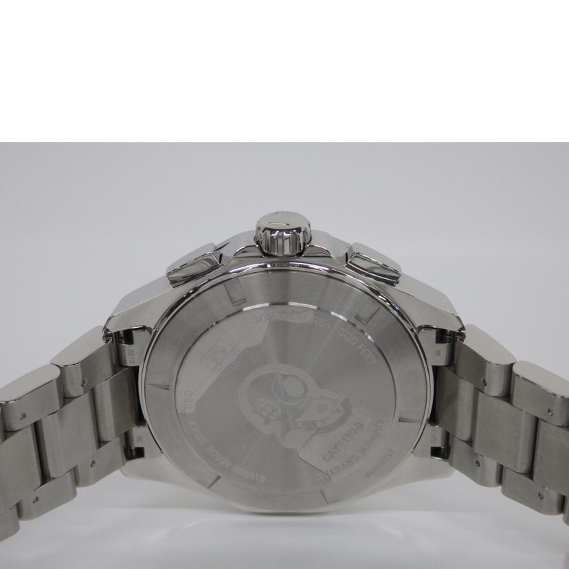 TAG HEUER タグホイヤー/アクアレーサー/クオーツ/クロノグラフ/CAY1110-0//WZB4797/SAランク/91