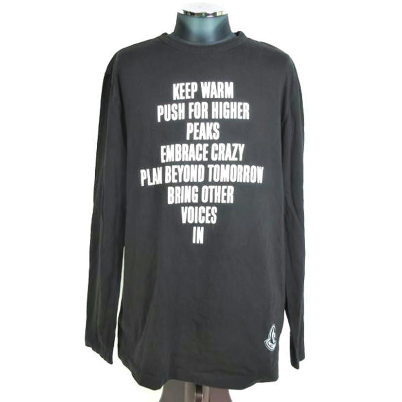 MONCLER モンクレール/MONCLER プリントロングTシャツ /G20918D00012//ABランク/70