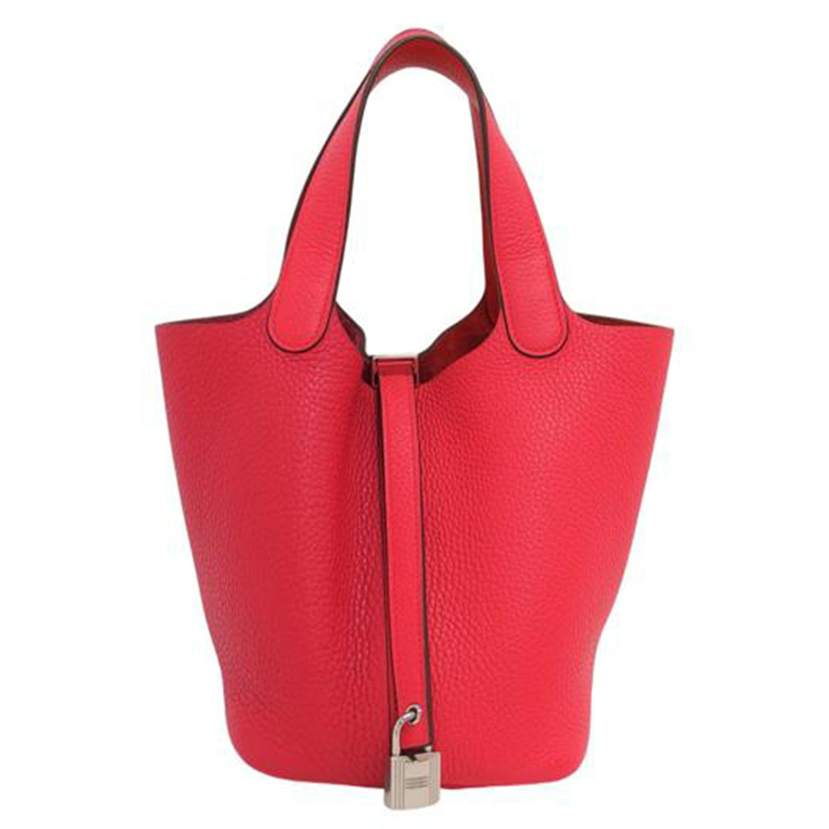 HERMES エルメス/ピコタンロックPMカザック/トリヨンクレマンス/ローズメキシコ×ローズエクストリーム×ルージュクー/弊社見立て//Y PU0 11NI/Aランク/04