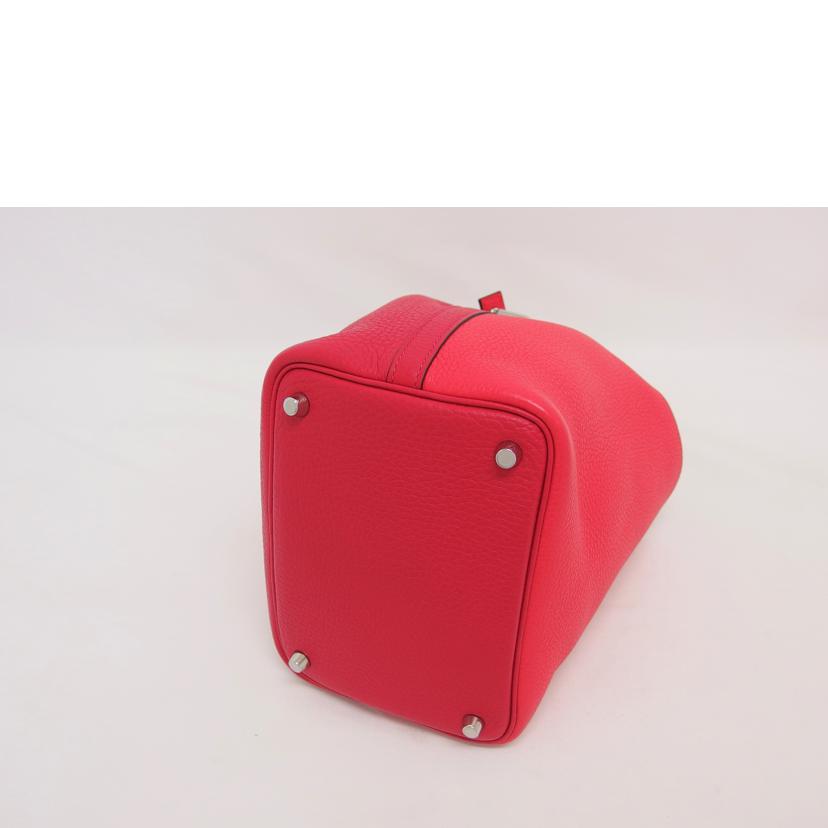 HERMES エルメス/ピコタンロックPMカザック/トリヨンクレマンス/ローズメキシコ×ローズエクストリーム×ルージュクー/弊社見立て//Y PU0 11NI/Aランク/04