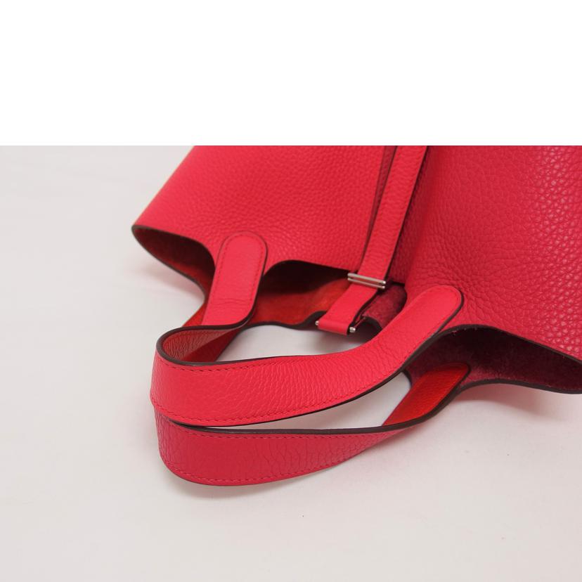 HERMES エルメス/ピコタンロックPMカザック/トリヨンクレマンス/ローズメキシコ×ローズエクストリーム×ルージュクー/弊社見立て//Y PU0 11NI/Aランク/04