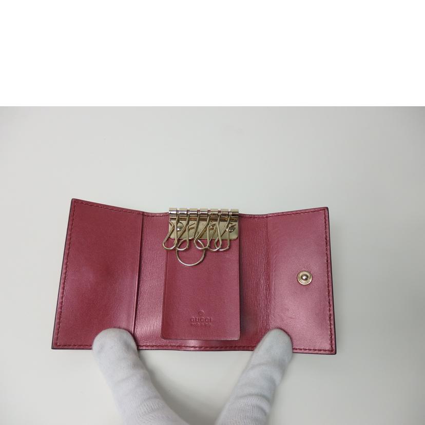 GUCCI/グッチシマキーケース6連/257217//0416/ABランク/84