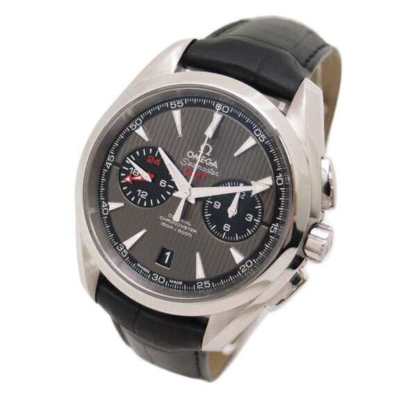 OMEGA オメガ 腕時計 コーアクシャル GMT 裏スケ 150M/シーマスター・アクアテラ/クロノグラフ/自動巻き/231.13.43.52.06.001//871*****/SAランク/69